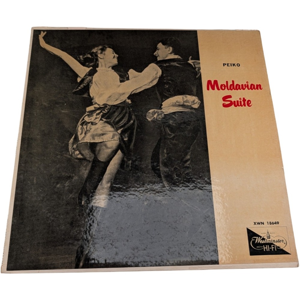 Peiko Moldavian Suite Suk Fantasy Rybar Mono LP 1958 Westminster XWN 18649 EX/VG